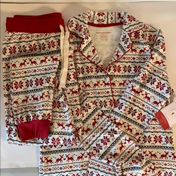 burt's bees deer pajamas